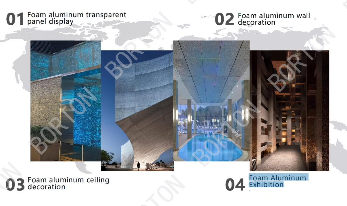 Feuille d'aluminium expansée à cellules fermées de 5 mm