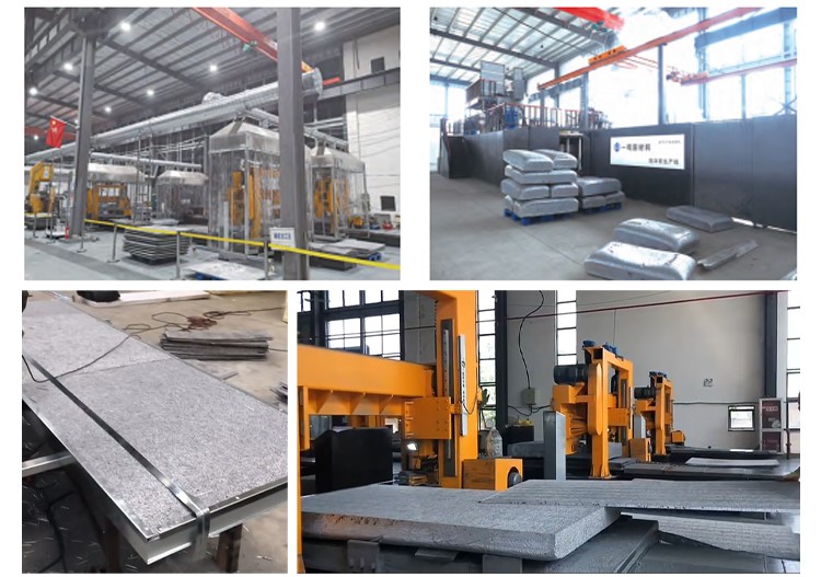 Feuille d'aluminium expansée à cellules fermées de 5 mm