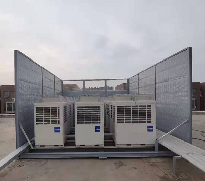 Barrière en mousse d'aluminium