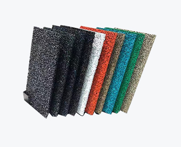 10mm Through Hole Stock Foamed Aluminium Sheet