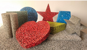 different colorfoamed aluminiumsheet