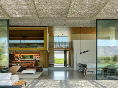 Aluminum Foam Panels for Architectural Decoration — Customizable Surface Colors and Translucent Options Available