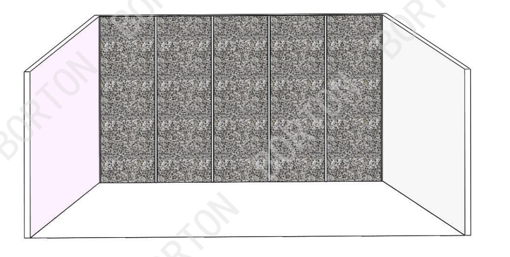 Feuille d'aluminium expansée à cellules fermées de 5 mm