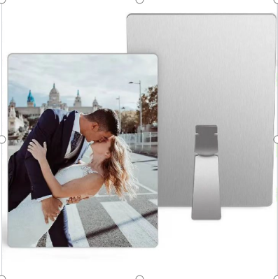 Thermal sublimation metal photo frame bracket Thermal sublimation metal photo frame bracket