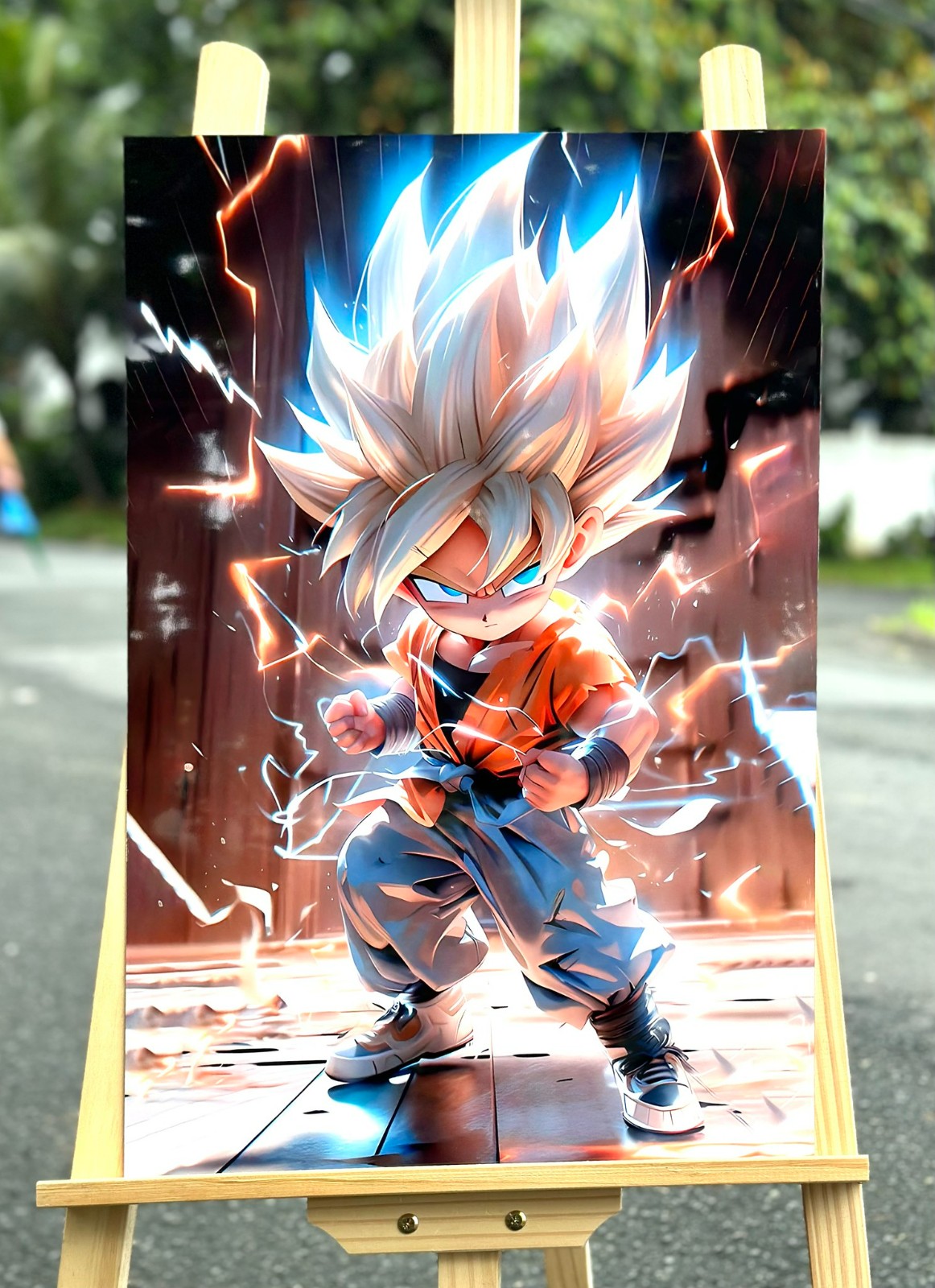 настроить металлический принт