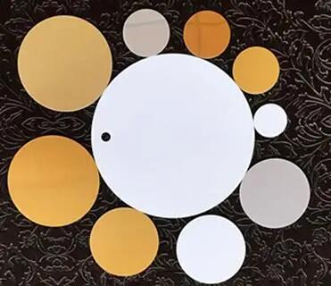 different size round sublimation sheet