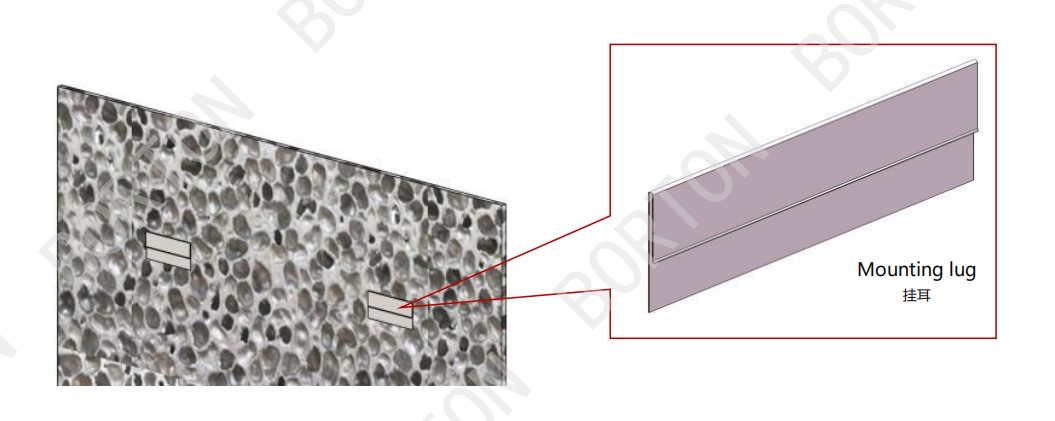 Feuille de mousse d'aluminium à cellules fermées de 5 mm