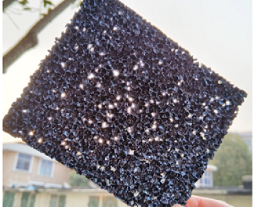 open cell foamed aluminium sheet